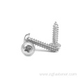 Stainless steel Cross Pan head tapping screw